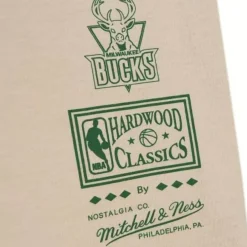 Mitchell & Ness T-Shirts & Tops-Game Day Pattern Tee Milwaukee Bucks