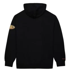 Mitchell & Ness Hoodies & Sweatshirts-Game Time Fleece Hoodie Current Logo Anaheim Ducks