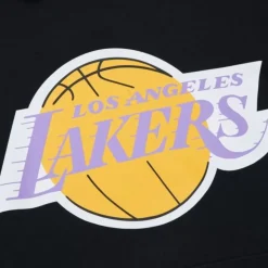Mitchell & Ness Hoodies & Sweatshirts-Game Time Fleece Hoodie Vintage Logo Los Angeles Lakers