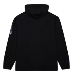 Mitchell & Ness Hoodies & Sweatshirts-Game Time Fleece Hoodie Vintage Logo Milwaukee Bucks