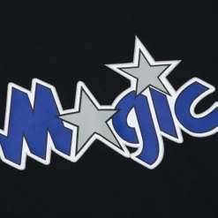Mitchell & Ness Hoodies & Sweatshirts-Game Time Fleece Hoodie Vintage Logo Orlando Magic