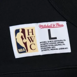 Mitchell & Ness Hoodies & Sweatshirts-Game Time Fleece Hoodie Vintage Logo Golden State Warriors