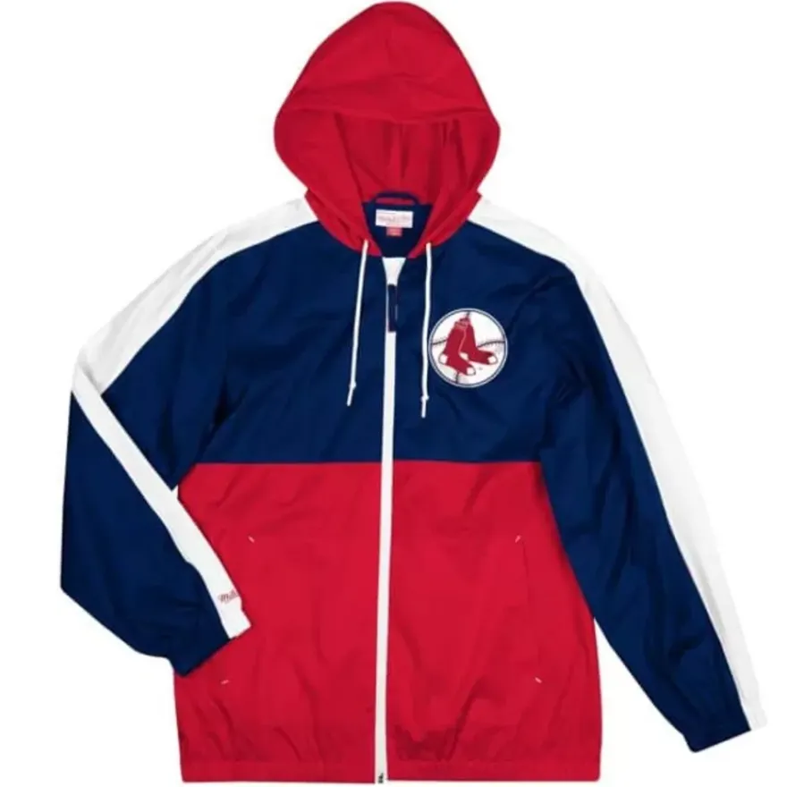 Mitchell & Ness Jackets & Outerwear-Gameday Lightweight Windbreaker Boston Red Sox