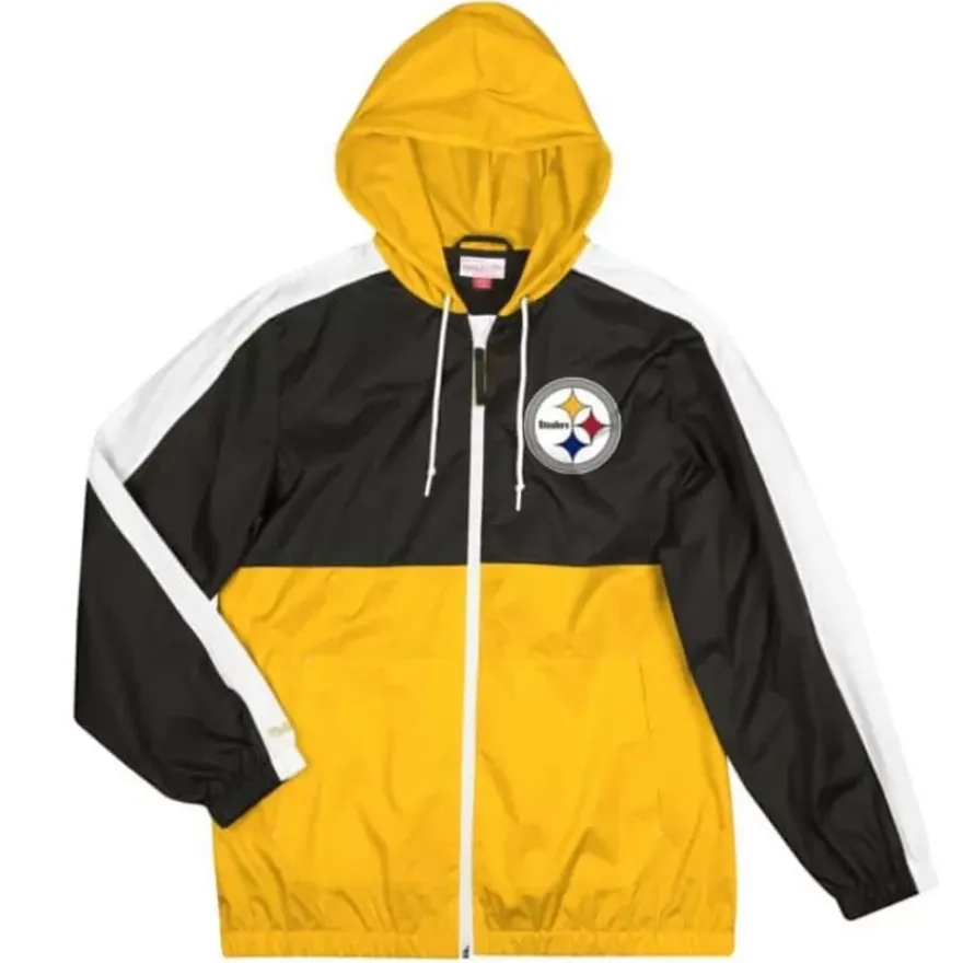 Mitchell & Ness Jackets & Outerwear-Gameday Lightweight Windbreaker Pittsburgh Steelers
