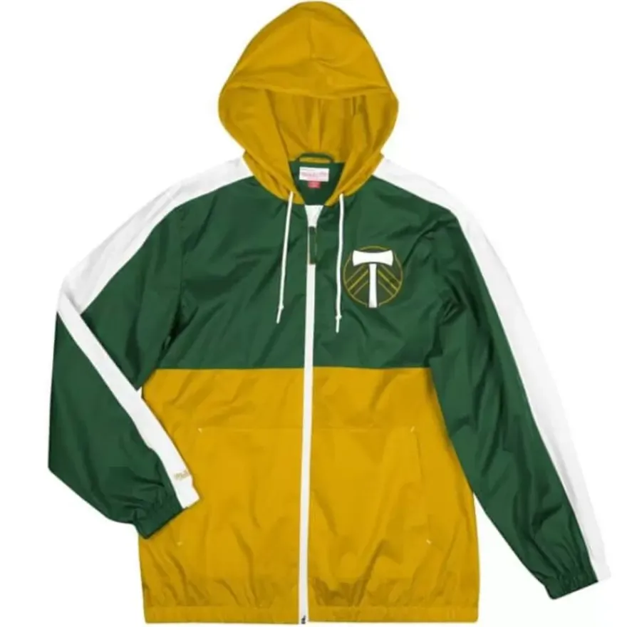 Mitchell & Ness Jackets & Outerwear-Gameday Lightweight Windbreaker Portland Timbers