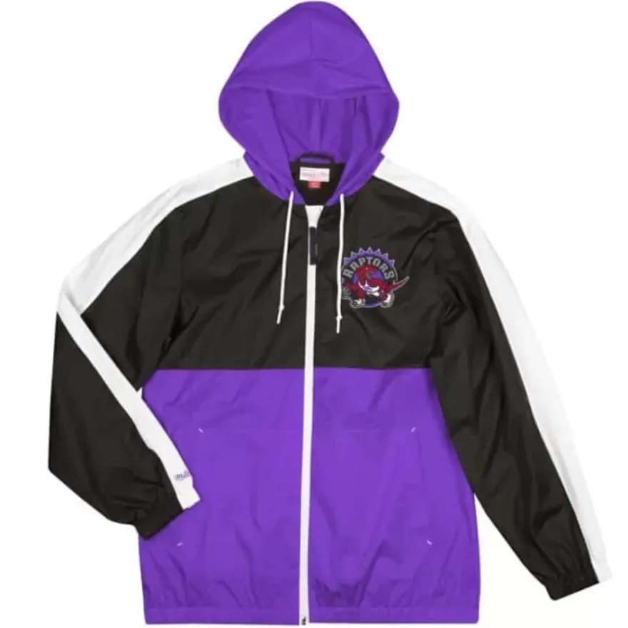 Mitchell & Ness Jackets & Outerwear-Gameday Lightweight Windbreaker Toronto Raptors