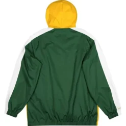 Mitchell & Ness Jackets & Outerwear-Gameday Lightweight Windbreaker Green Bay Packers