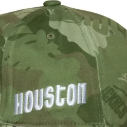 Mitchell & Ness Fitted-Ghost Camo Stretch Fitted Hwc Houston Rockets