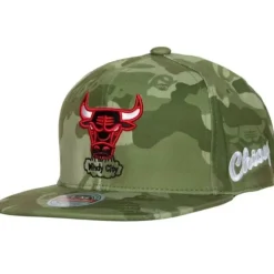 Mitchell & Ness Fitted-Ghost Camo Stretch Fitted Hwc Chicago Bulls