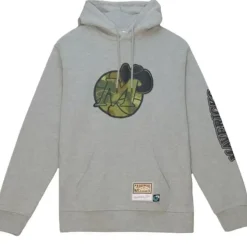 Mitchell & Ness Hoodies & Sweatshirts-Ghost Green Camo Hoody Dallas Mavericks