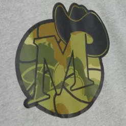 Mitchell & Ness Hoodies & Sweatshirts-Ghost Green Camo Hoody Dallas Mavericks