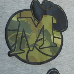 Mitchell & Ness Pants-Ghost Green Camo Sweatpants Dallas Mavericks