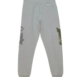 Mitchell & Ness Pants-Ghost Green Camo Sweatpants Los Angeles Lakers