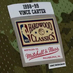 Mitchell & Ness Nba Swingman-Ghost Green Camo Swingman Vince Carter Toronto Raptors 1998-99 Jersey