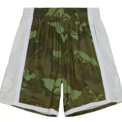 Mitchell & Ness Shorts-Ghost Green Camo Swingman Los Angeles Lakers 1996-97 Shorts