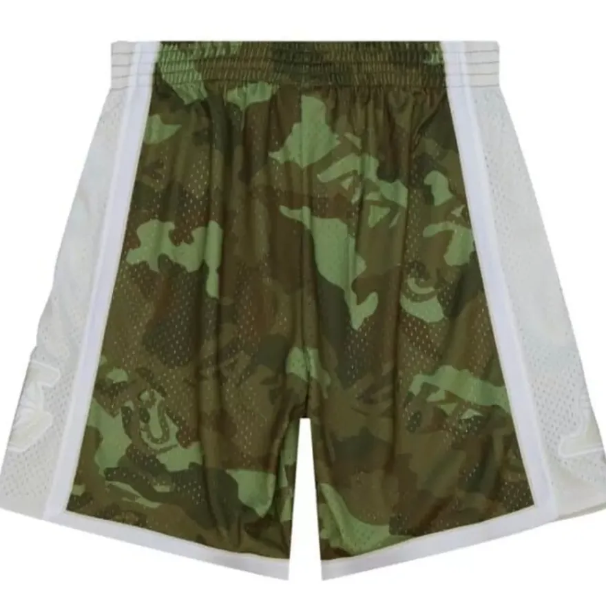 Mitchell & Ness Shorts-Ghost Green Camo Swingman Los Angeles Lakers 1996-97 Shorts