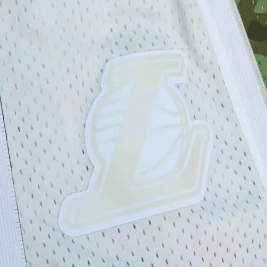 Mitchell & Ness Shorts-Ghost Green Camo Swingman Los Angeles Lakers 1996-97 Shorts