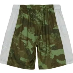 Mitchell & Ness Shorts-Ghost Green Camo Swingman Utah Jazz 1998-99 Shorts