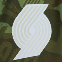 Mitchell & Ness Shorts-Ghost Green Camo Swingman Portland Trail Blazers 1991-92 Shorts