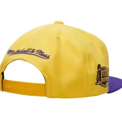 Mitchell & Ness Snapback-Glow Team Snapback Hwc Los Angeles Lakers