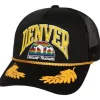 Mitchell & Ness Snapback-Gold Leaf Trucker Hwc Denver Nuggets