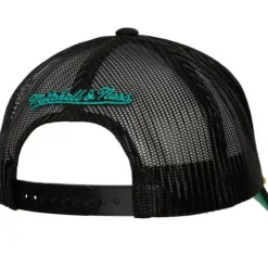 Mitchell & Ness Snapback-Gold Leaf Trucker Hwc San Antonio Spurs