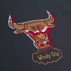 Mitchell & Ness Hoodies & Sweatshirts-Golden Hour Glaze Hoodie Chicago Bulls