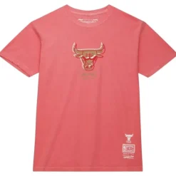 Mitchell & Ness T-Shirts & Tops-Golden Hour Glaze Ss Tee Chicago Bulls