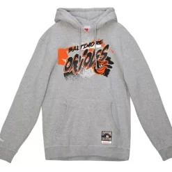 Mitchell & Ness Hoodies & Sweatshirts-Graff Hoodie Baltimore Orioles