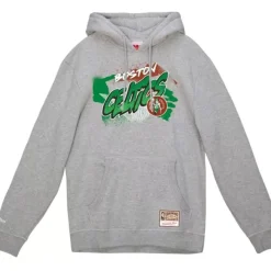 Mitchell & Ness Hoodies & Sweatshirts-Graff Hoodie Boston Celtics