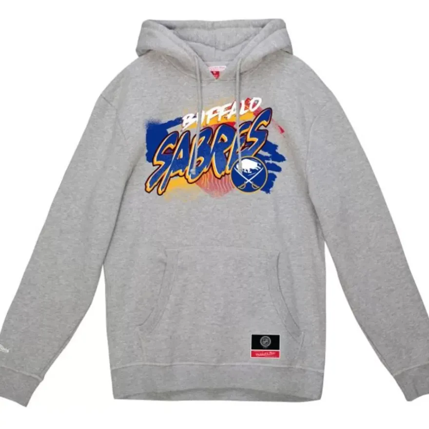 Mitchell & Ness Hoodies & Sweatshirts-Graff Hoodie Buffalo Sabres
