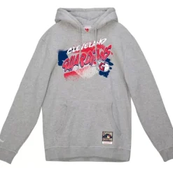 Mitchell & Ness Hoodies & Sweatshirts-Graff Hoodie Cleveland Guardians