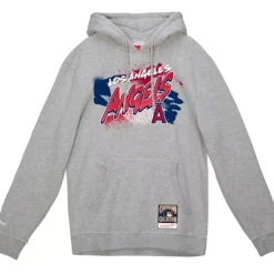 Mitchell & Ness Hoodies & Sweatshirts-Graff Hoodie Los Angeles Angels