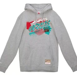 Mitchell & Ness Hoodies & Sweatshirts-Graff Hoodie Memphis Grizzlies