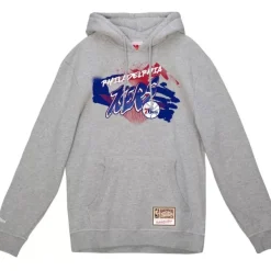 Mitchell & Ness Hoodies & Sweatshirts-Graff Hoodie Philadelphia 76Ers