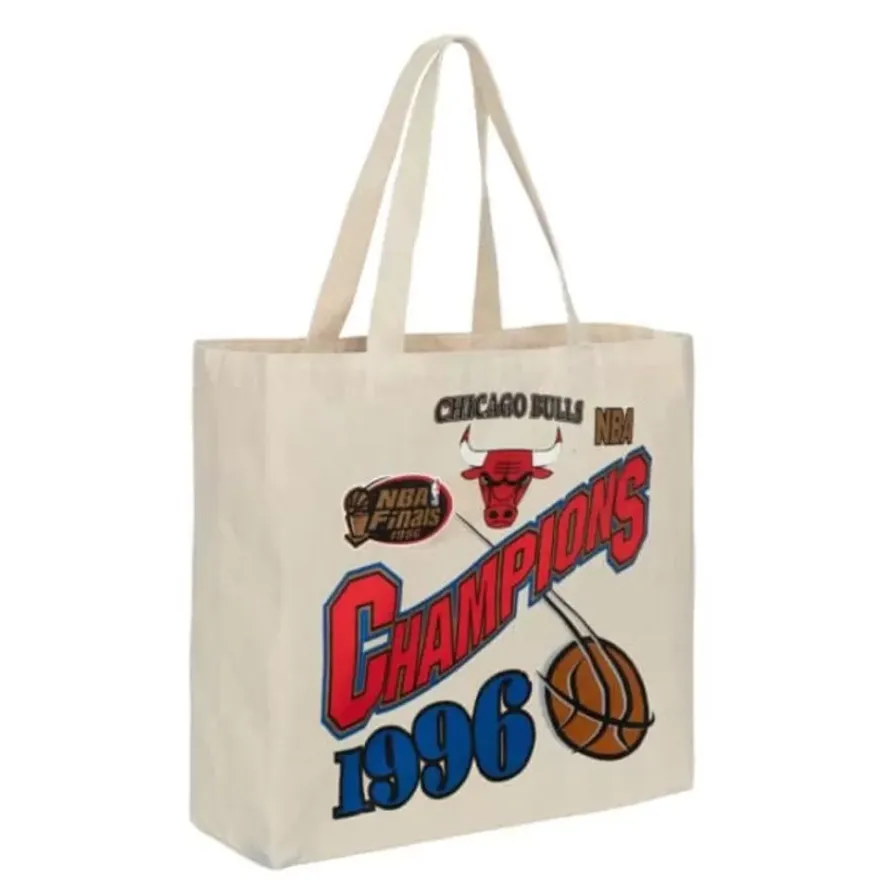 Mitchell & Ness Accessories-Graphic Tote Bag 2.0 Chicago Bulls