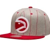 Mitchell & Ness Snapback-Grey Pin Pop Snapback Hwc Atlanta Hawks