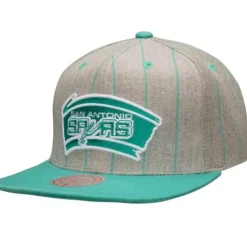 Mitchell & Ness Snapback-Grey Pin Pop Snapback Hwc San Antonio Spurs