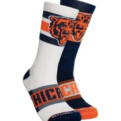 Mitchell & Ness Accessories-Hail Mary Crew Socks Chicago Bears
