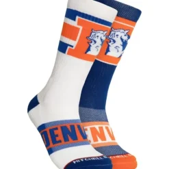 Mitchell & Ness Accessories-Hail Mary Crew Socks Denver Broncos