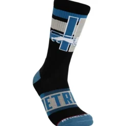 Mitchell & Ness Accessories-Hail Mary Crew Socks Detroit Lions