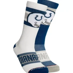 Mitchell & Ness Accessories-Hail Mary Crew Socks Indianapolis Colts