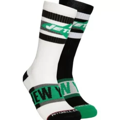 Mitchell & Ness Accessories-Hail Mary Crew Socks New York Jets
