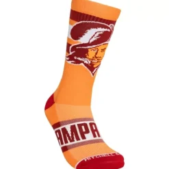 Mitchell & Ness Accessories-Hail Mary Crew Socks Tampa Bay Buccaneers