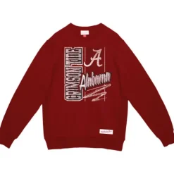 Mitchell & Ness Hoodies & Sweatshirts-Halftime Crew University Of Alabama