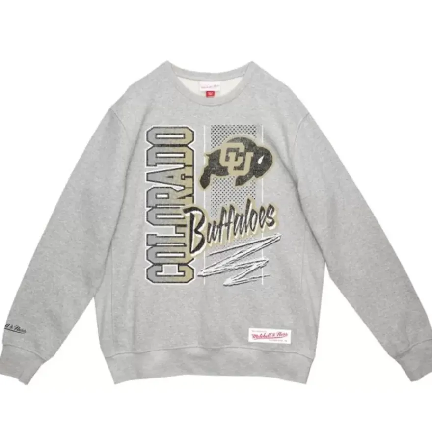 Mitchell & Ness Hoodies & Sweatshirts-Halftime Crew University Of Colorado Boulder