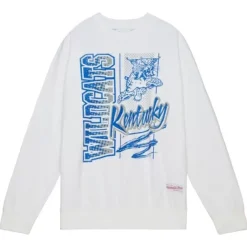 Mitchell & Ness Hoodies & Sweatshirts-Halftime Script Crew University Of Kentucky
