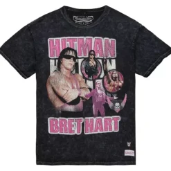 Mitchell & Ness T-Shirts & Tops-Hart Forever Tee Bret Hitman Hart