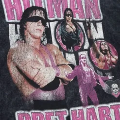 Mitchell & Ness T-Shirts & Tops-Hart Forever Tee Bret Hitman Hart