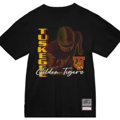 Mitchell & Ness T-Shirts & Tops-Hbcu Blitzed Tee Tuskegee University